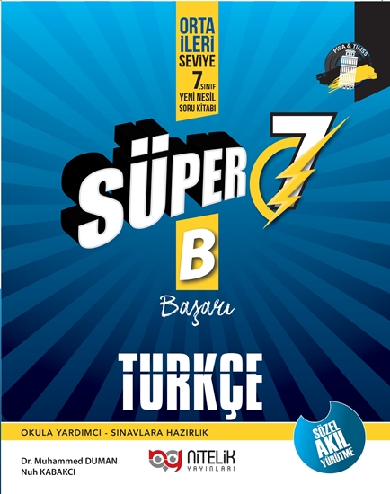 NİTELİK 7.SINIF SÜPER TÜRKÇE (B) SORU BANKASI