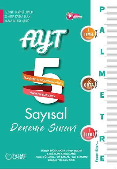 PALME PALMETRE AYT SAYISAL 5 DENEME (1.DÖNEM)