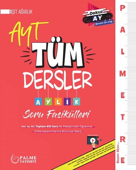 PALME PALMETRE AYT EŞİT AĞIRLIK TÜM DERSLER KONU ÖZETLİ SORU FASİKÜLÜ