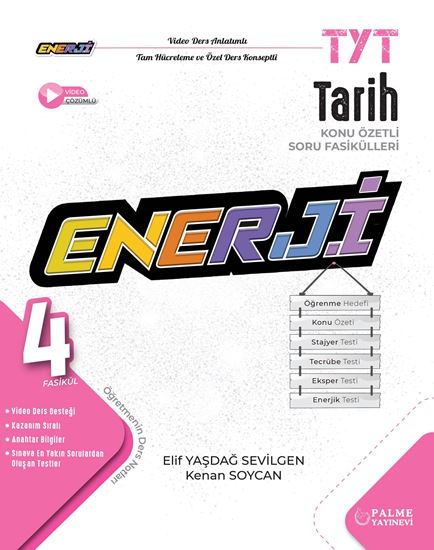 PALME ENERJİ TYT TARİH KONU ÖZETLİ SORU FASİKÜLÜ