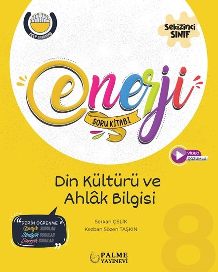 PALME 8.SINIF ENERJİ DİN KÜLTÜRÜ VE AHLAK BİLGİSİ SORU BANKASI