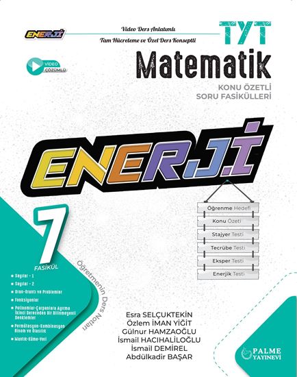 PALME ENERJİ TYT MATEMATİK KONU ÖZETLİ SORU FASİKÜLLLERİ (7 FASİKÜL)