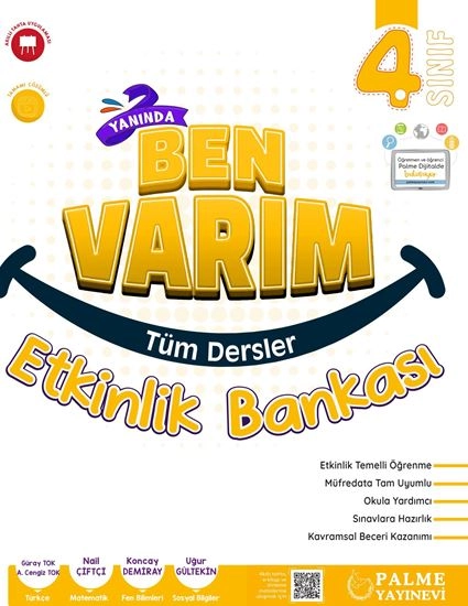 PALME 4.SINIF BEN VARIM TÜM DERSLER ETKİNLİK BANKASI