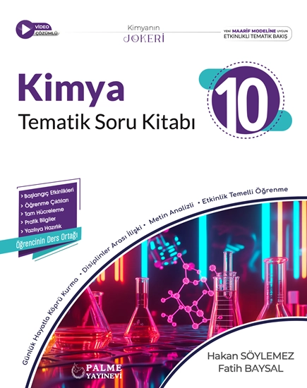 PALME 10.SINIF KİMYA TEMATİK SORU KİTABI