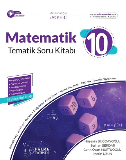 PALME 10.SINIF MATEMATİK TEMATİK SORU KİTABI