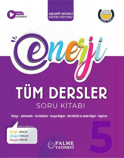 PALME 5.SINIF ENERJİ TÜM DERSLER SORU KİTABI