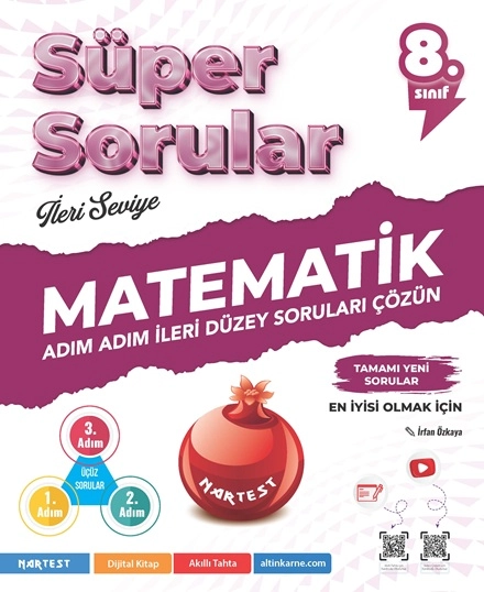 NARTEST 8.SINIF SÜPER SORULAR MATEMATİK SORU BANKASI