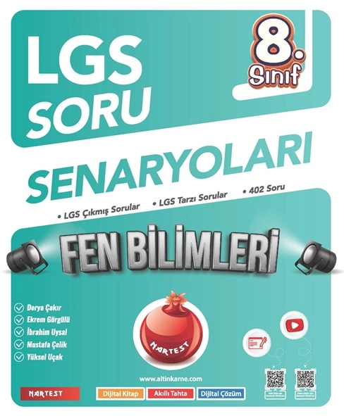 NARTEST 8.SINIF LGS FEN BİLİMLERİ SORU SENARYOLARI