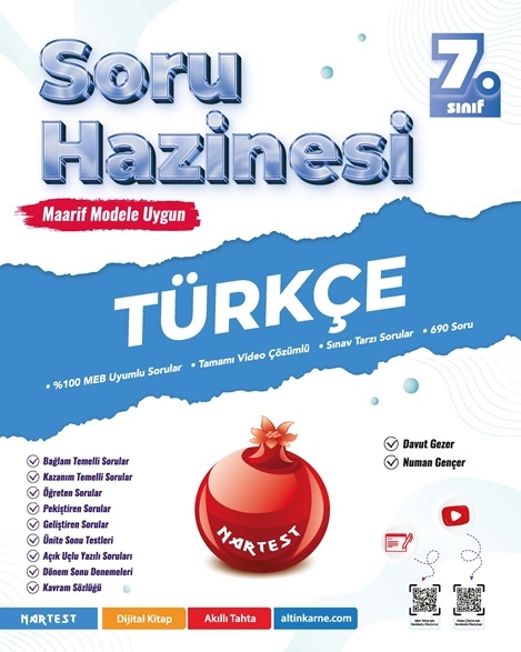 NARTEST 7.SINIF PRESTİJ TÜRKÇE SORU HAZİNESİ