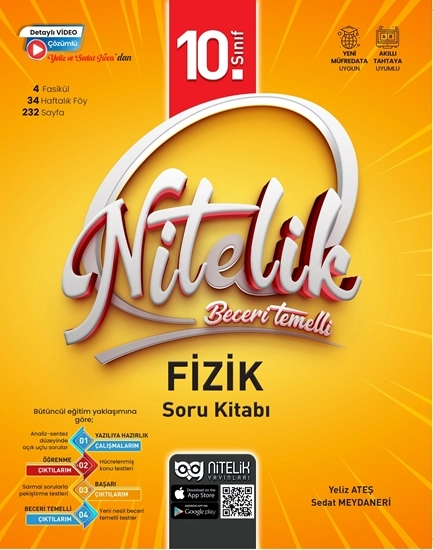 NİTELİK 10.SINIF FİZİK BECERİ TEMELLİ SORU BANKASI