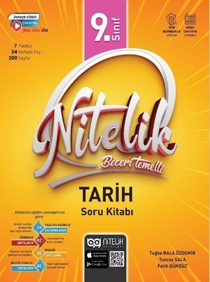NİTELİK 9.SINIF TARİH BECERİ TEMELLİ SORU BANKASI