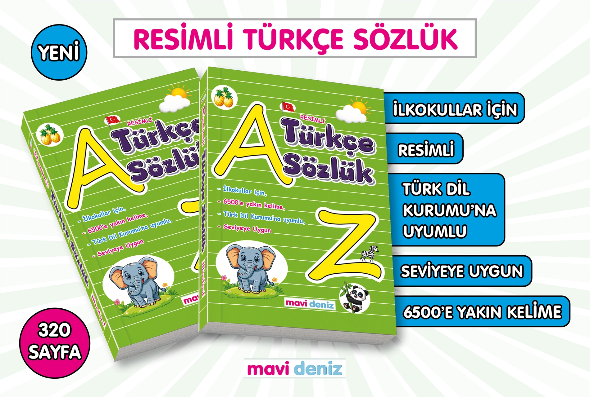 MAVİ DENİZ İLKOKUL RESİMLİ TÜRKÇE SÖZLÜK