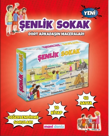 MAVİ DENİZ ŞENLİK SOKAK OKUMA SETİ