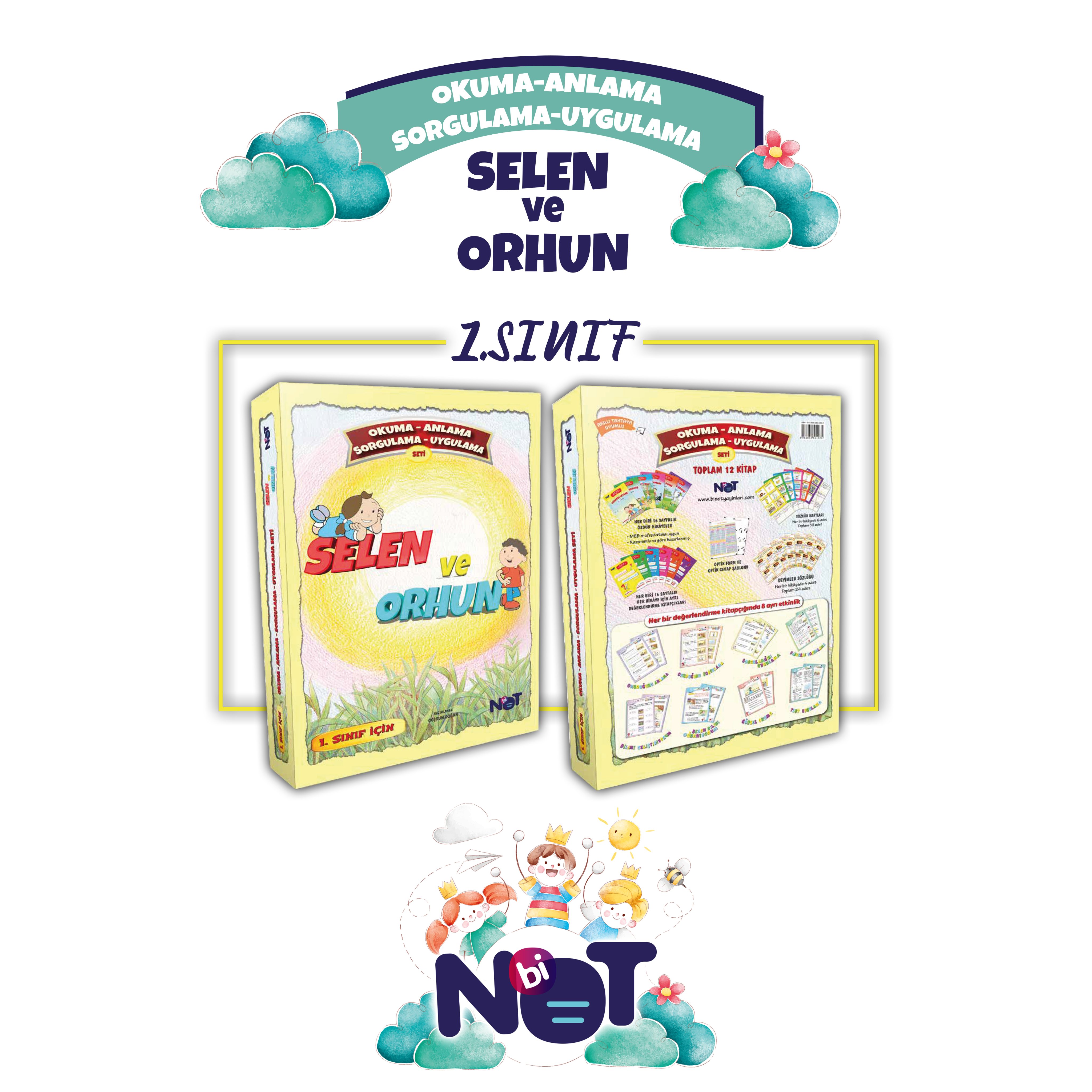 BİNOT 1.SINIF SELEN VE ORHUN OKUMA SETİ