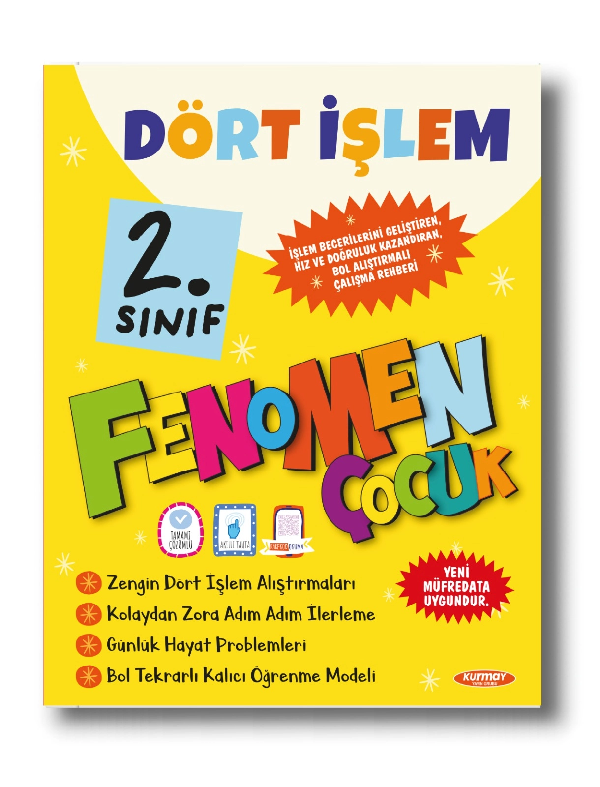 FENOMEN ÇOCUK 2.SINIF DÖRT İŞLEM SORU BANKASI