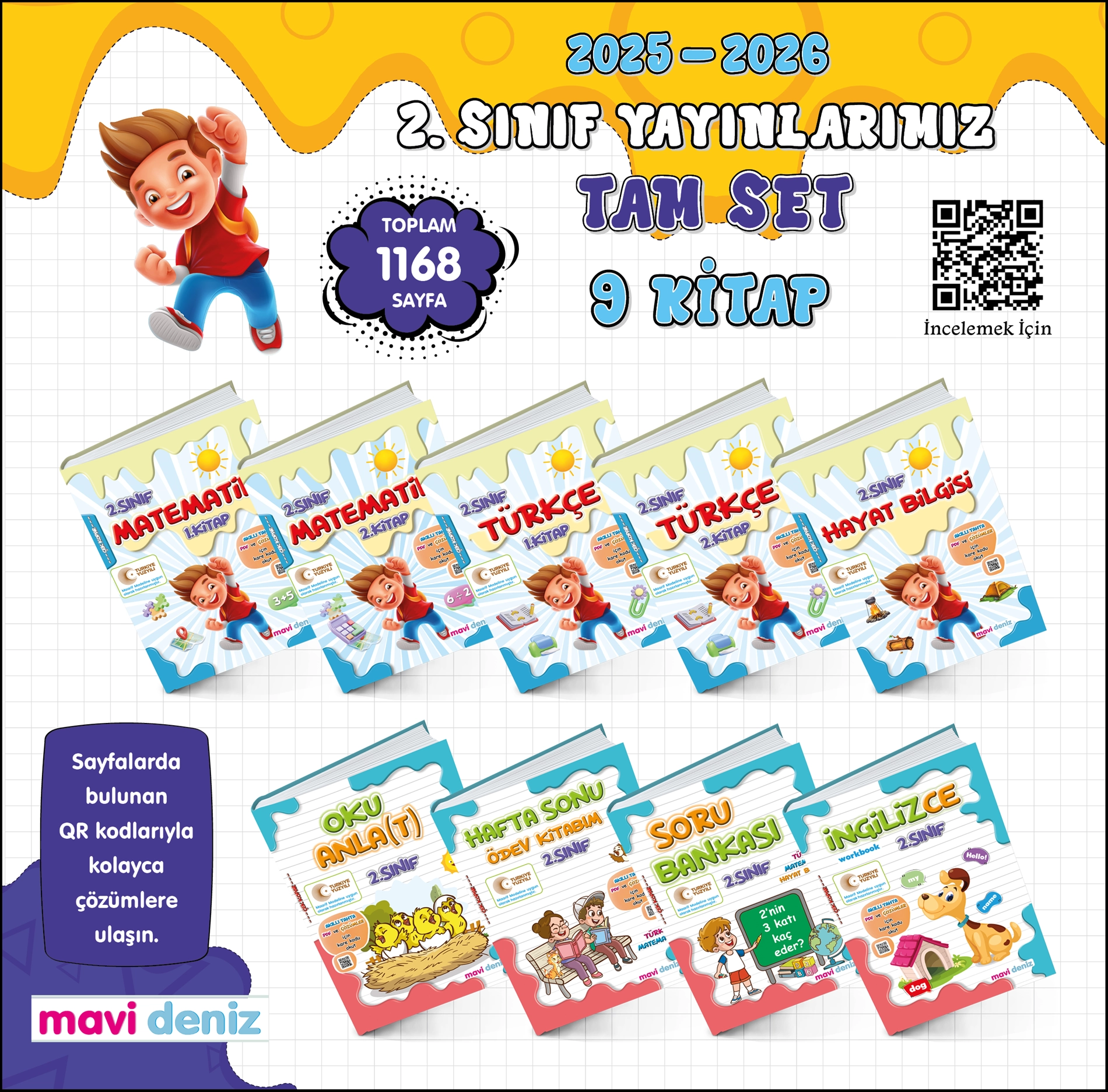 MAVİ DENİZ 2.SINIF EĞİTİM SETİ