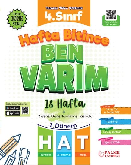 PALME 4.SINIF HAFTA BİTİNCE BEN VARIM (2.DÖNEM)