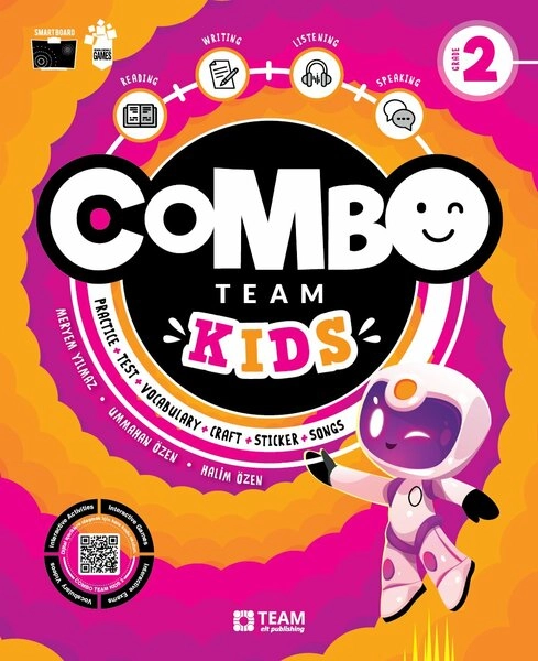 2.SINIF COMBO TEAM (PRACTICE + TEST + VOCABULARY + CRAFT + STICKER + SONGS)