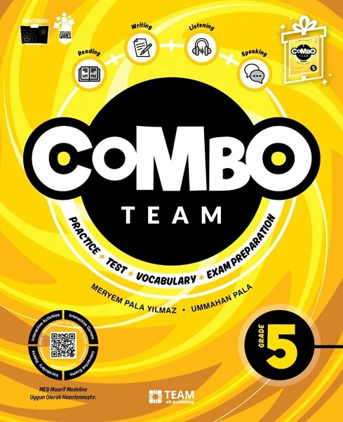 5.SINIF COMBO TEAM (PRACTICE + TEST + VOCABULARY + EXAM PREPARATION)