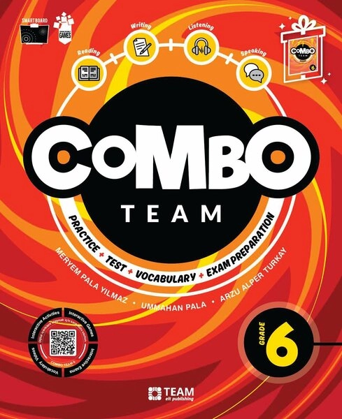 6.SINIF COMBO TEAM (PRACTICE + TEST + VOCABULARY + EXAM PREPARATION)