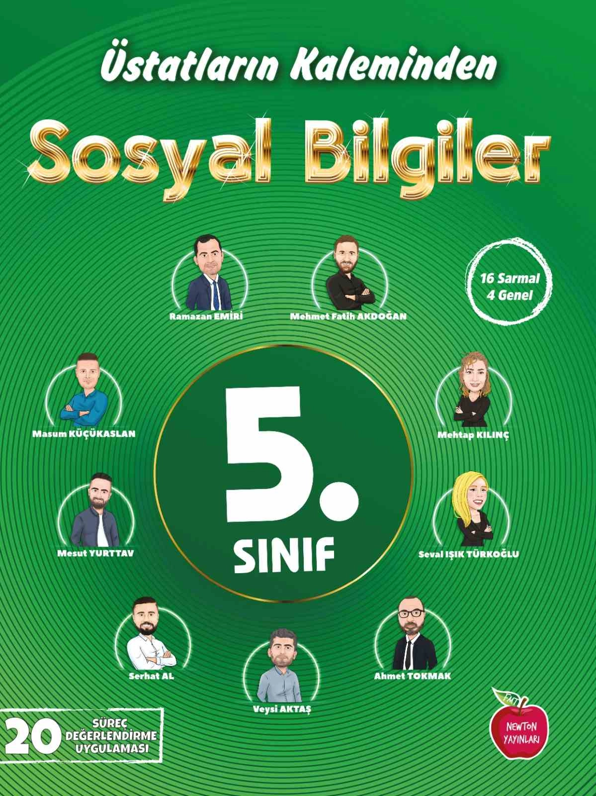 NEWTON 5.SINIF ÜSTATLARIN KALEMİNDEN SOSYAL BİLGİLER DENEME