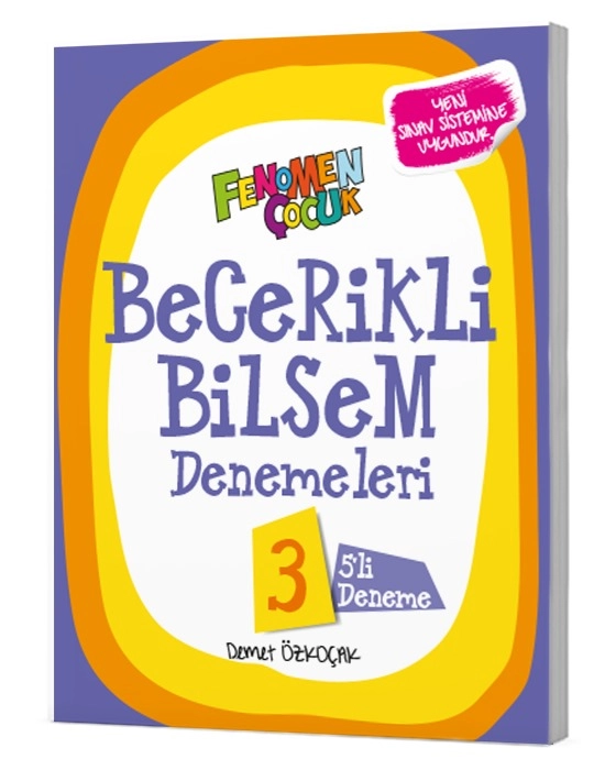 FENOMEN ÇOCUK 3.SINIF BECERİKLİ BİLSEM DENEMELERİ