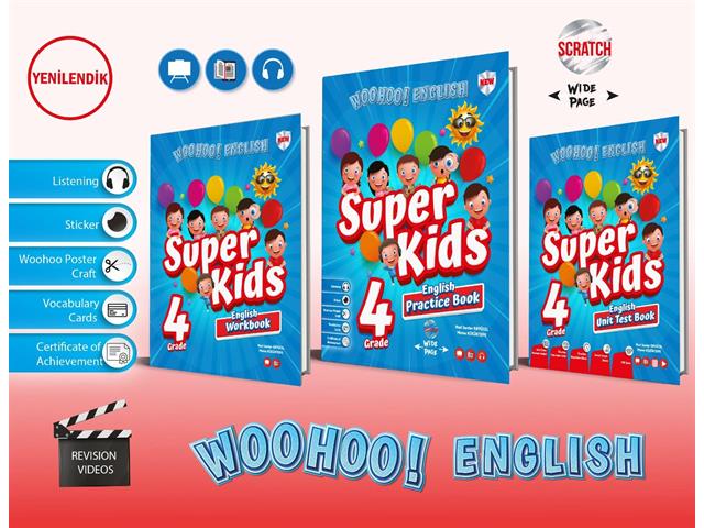 WOOHOO ENGLISH 4. SINIF PRACTİCE BOOK