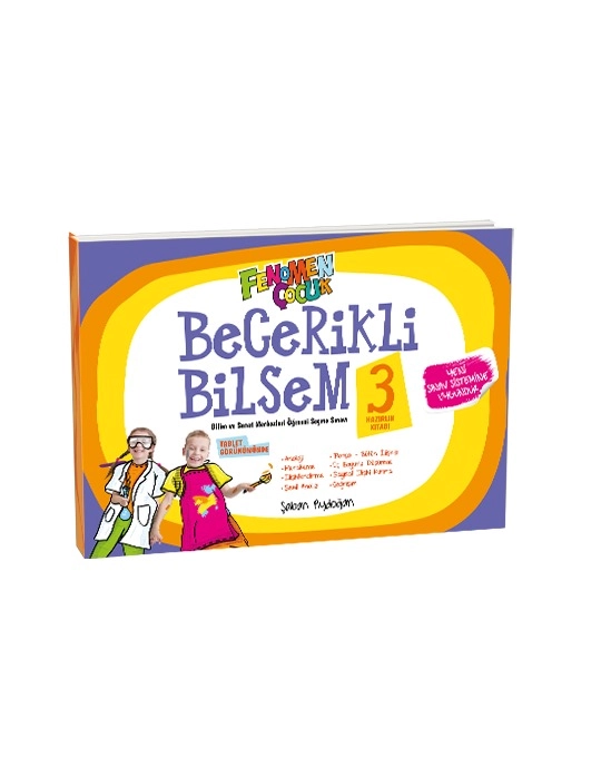 FENOMEN ÇOCUK 3.SINIF BECERİKLİ BİLSEM HAZIRLIK KİTABI