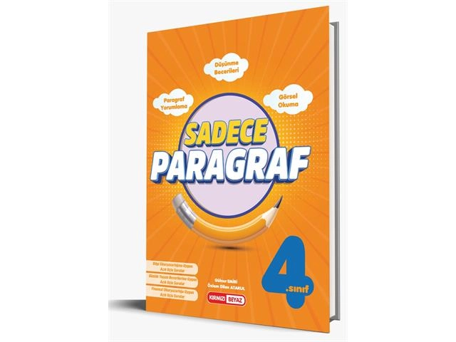 KIRMIZI BEYAZ 4.SINIF SADECE PARAGRAF SORU BANKASI