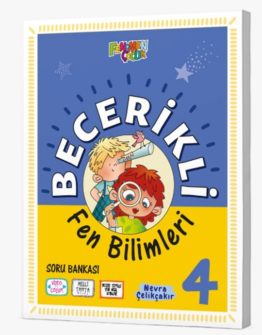 FENOMEN ÇOCUK 4.SINIF BECERİKLİ FEN BİLİMLERİ SORU BANKASI