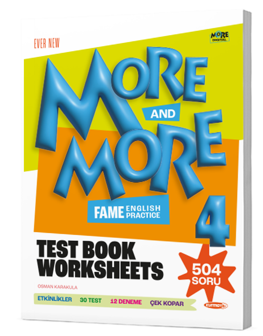MORE & MORE 4. SINIF TEST BOOK