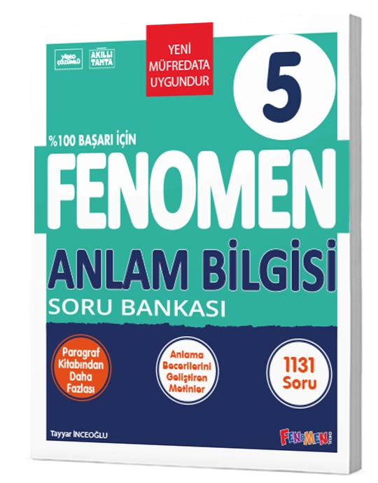 FENOMEN 5.SINIF ANLAM BİLGİSİ SORU BANKASI