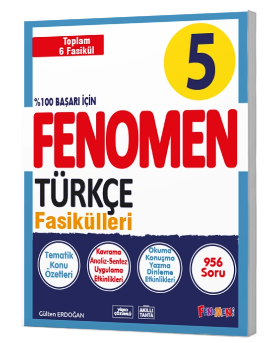 FENOMEN 5.SINIF TÜRKÇE FASİKÜL SETİ (6 FASİKÜL)