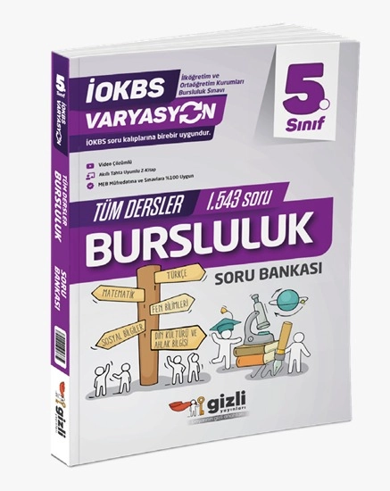 GİZLİ YAYINLARI 5.SINIF TÜM DERSLER BURSLULUK SORU BANKASI