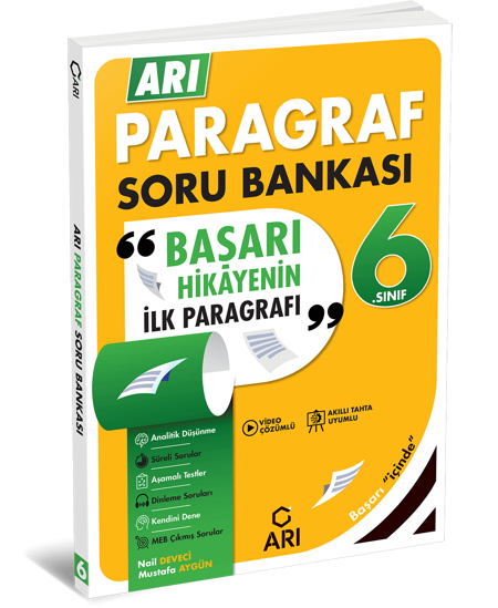 ARI 6. SINIF PARAGRAF SORU BANKASI