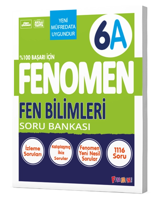 FENOMEN 6.SINIF FEN BİLİMLERİ (A) SORU BANKASI