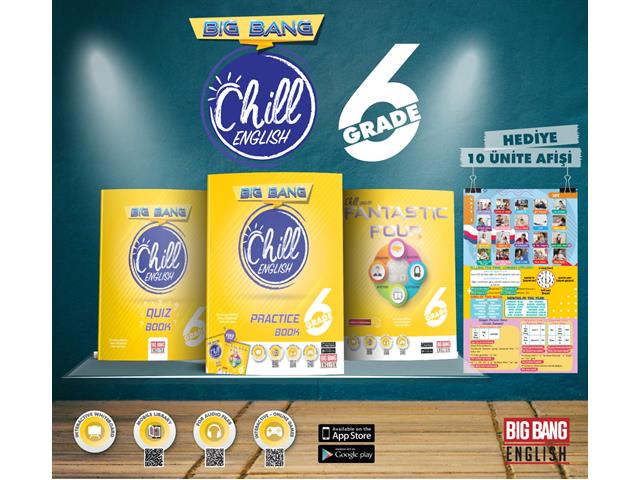BIG BANG 6. SINIF CHILL ENGLISH PRACTICE BOOK (3’lü Set)