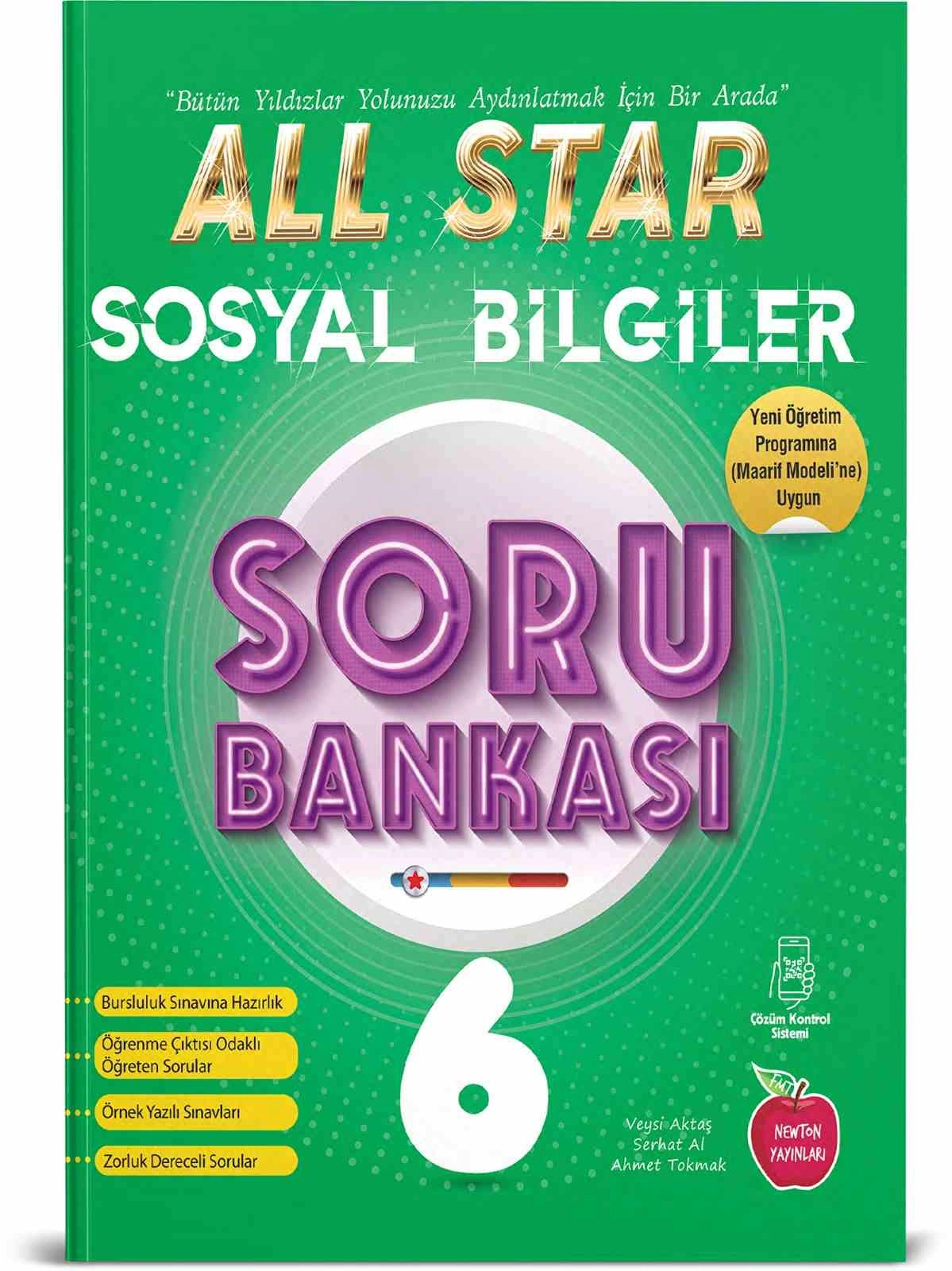 NEWTON 6.SINIF ALL STAR SOSYAL BİLGİLER SORU BANKASI
