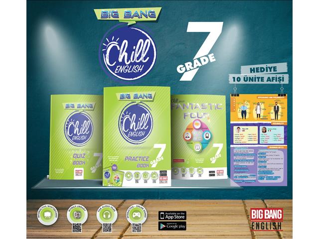 BIG BANG 7. SINIF CHILL ENGLISH PRACTICE BOOK (3’lü Set)