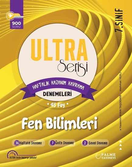 PALME 7.SINIF ULTRA FEN BİLİMLERİ HAFTALIK KAZANIM KAVRAMA DENEMESİ
