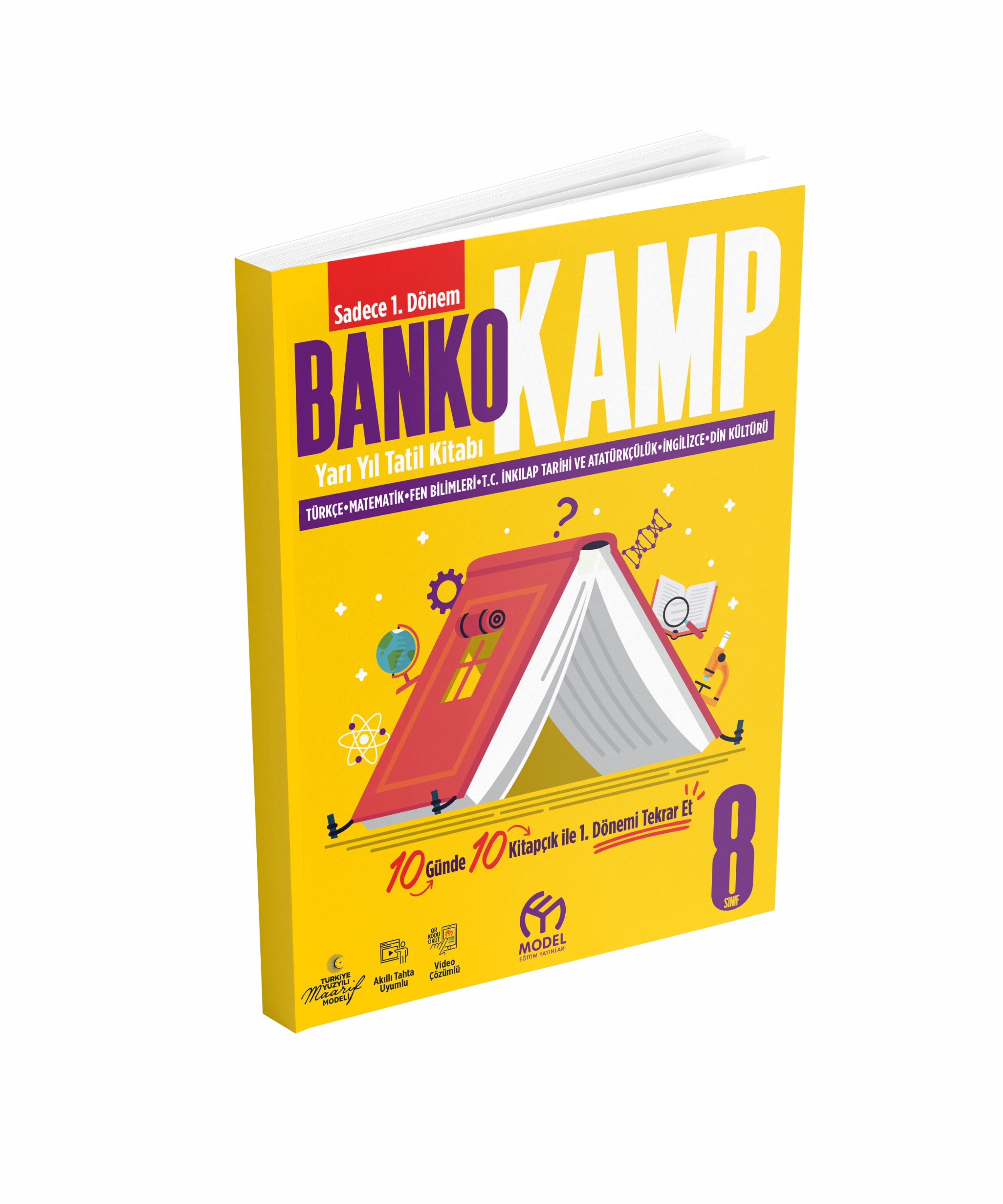 MODEL 8.SINIF BANKO KAMP YARI YIL TATİL KİTABI