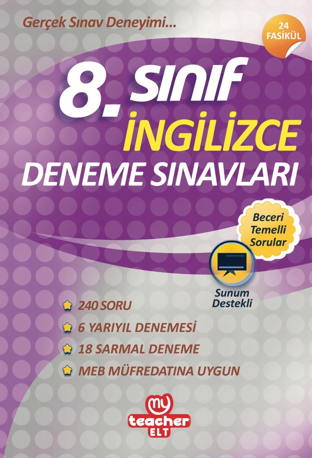 MY TEACHER ELT 8.SINIF İNGİLİZCE DENEME SINAVLARI