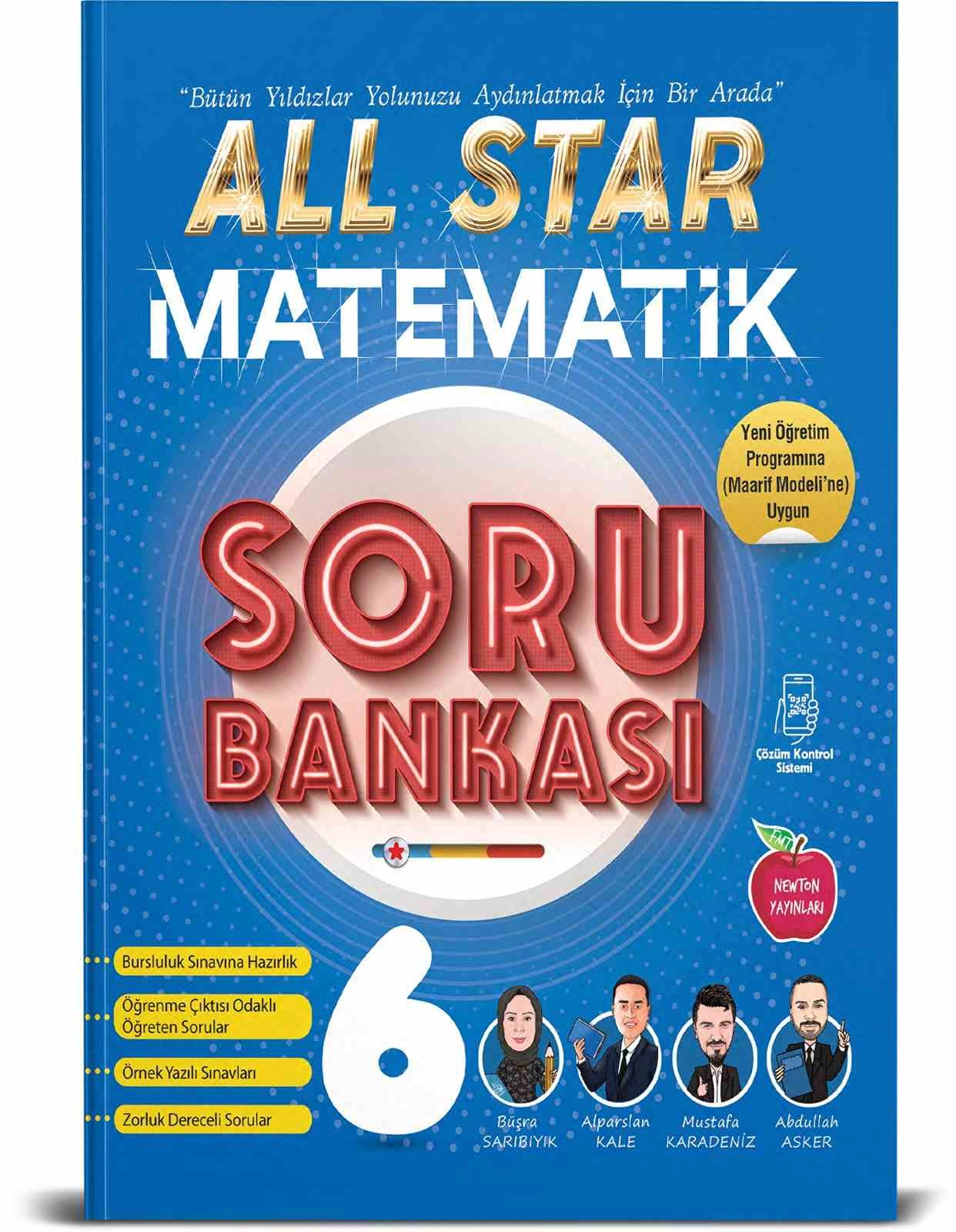 NEWTON 6.SINIF ALL STAR MATEMATİK SORU BANKASI