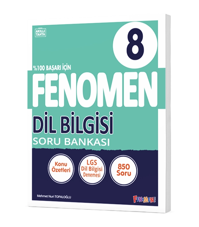FENOMEN 8.SINIF DİL BİLGİSİ SORU BANKASI