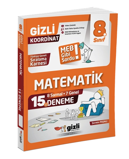 GİZLİ YAYINLARI 8.SINIF MATEMATİK DENEME