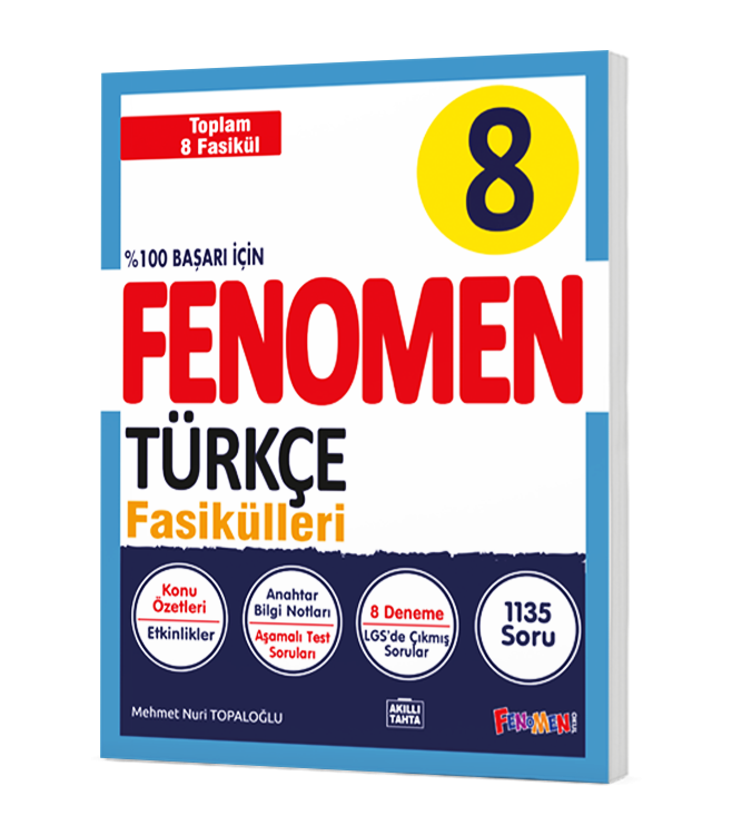 FENOMEN 8.SINIF TÜRKÇE FASİKÜLLERİ (8 FASİKÜL)