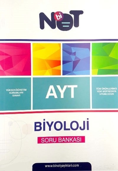 BİNOT AYT BİYOLOJİ SORU BANKASI