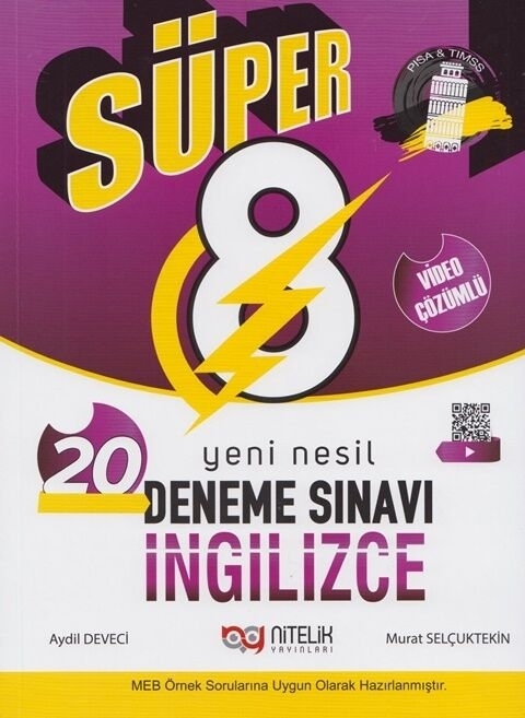 NİTELİK 8.SINIF SÜPER İNGİLİZCE DENEME