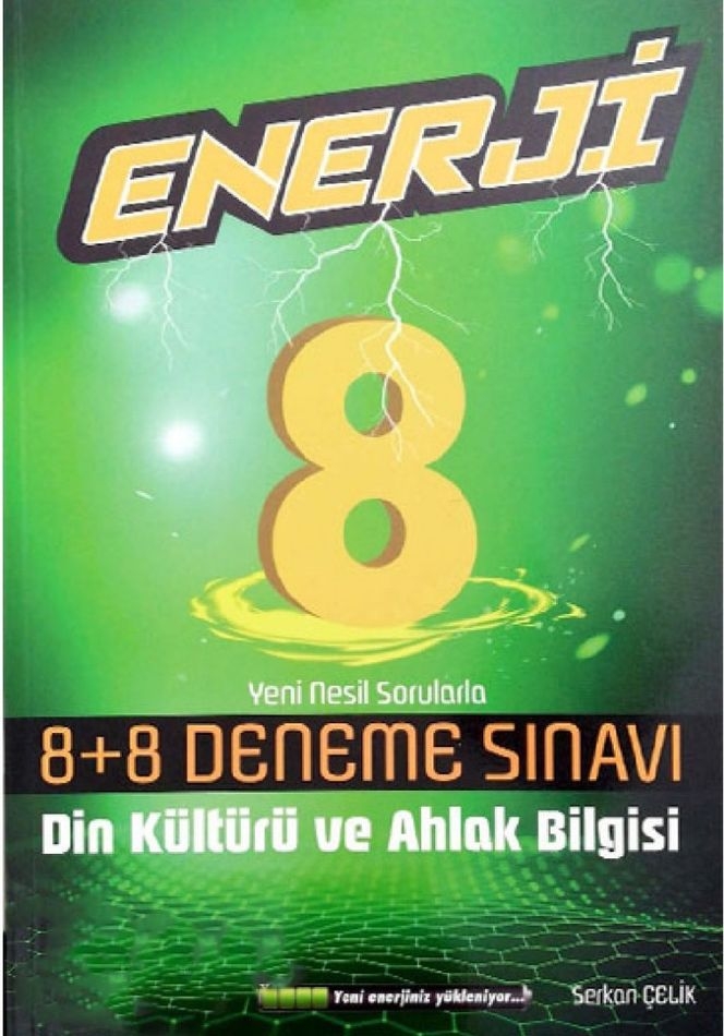 PALME 8.SINIF ENERJİ DİN KÜLTÜRÜ VE AHLAK BİLGİSİ 8+8 DENEME
