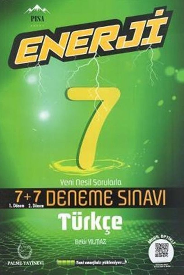 PALME 7.SINIF ENERJİ TÜRKÇE 7+7 DENEME